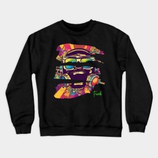 FUNK Music Trippy Art Crewneck Sweatshirt